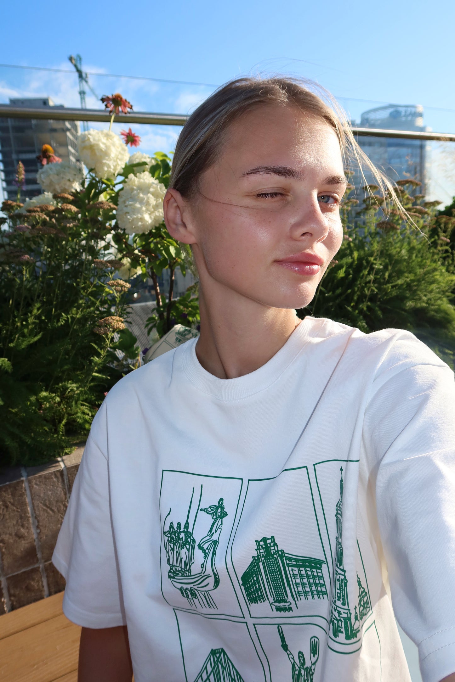 Ivory T-Shirt Kyiv Drop Vol. 1