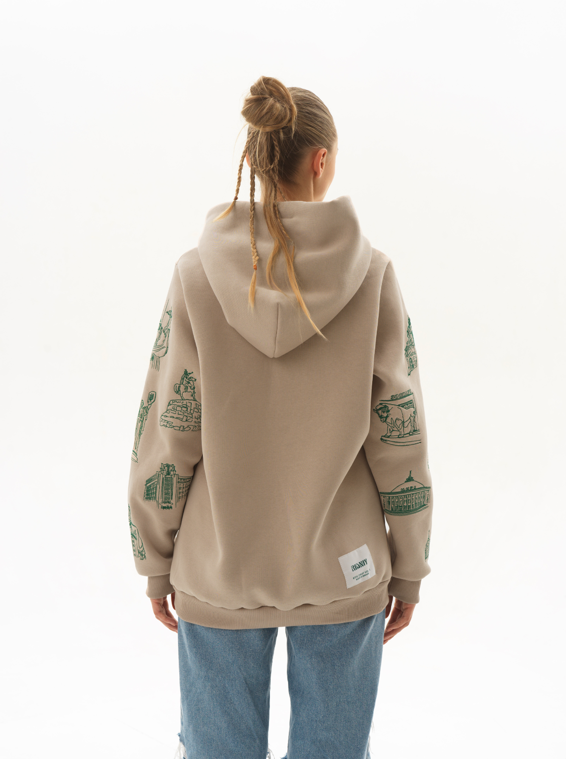Beige Hoodie Kyiv Drop Vol. 1